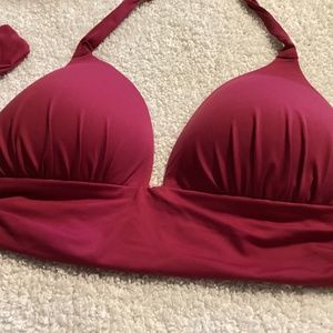 Le Blanc swim top size 8